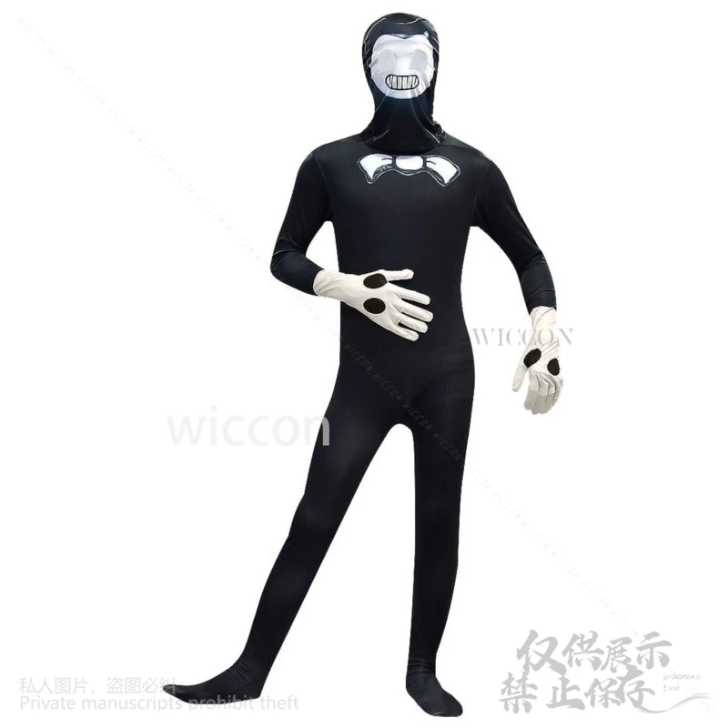 Anime Eng Spel Kostuum Cosplay Halloween Nieuw Pak Jumpsuit Masker Horror Uniform Kinderen Jongens Meisjes Partij Doen Alsof Rollenspel