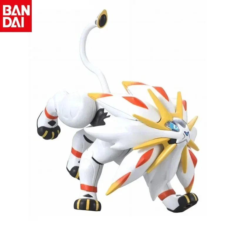 Genuine Spot BANDAI Solgaleo Action Figure Assembled Model Toys Anime Figure for Kids Christmas Gift Collectible Ornaments