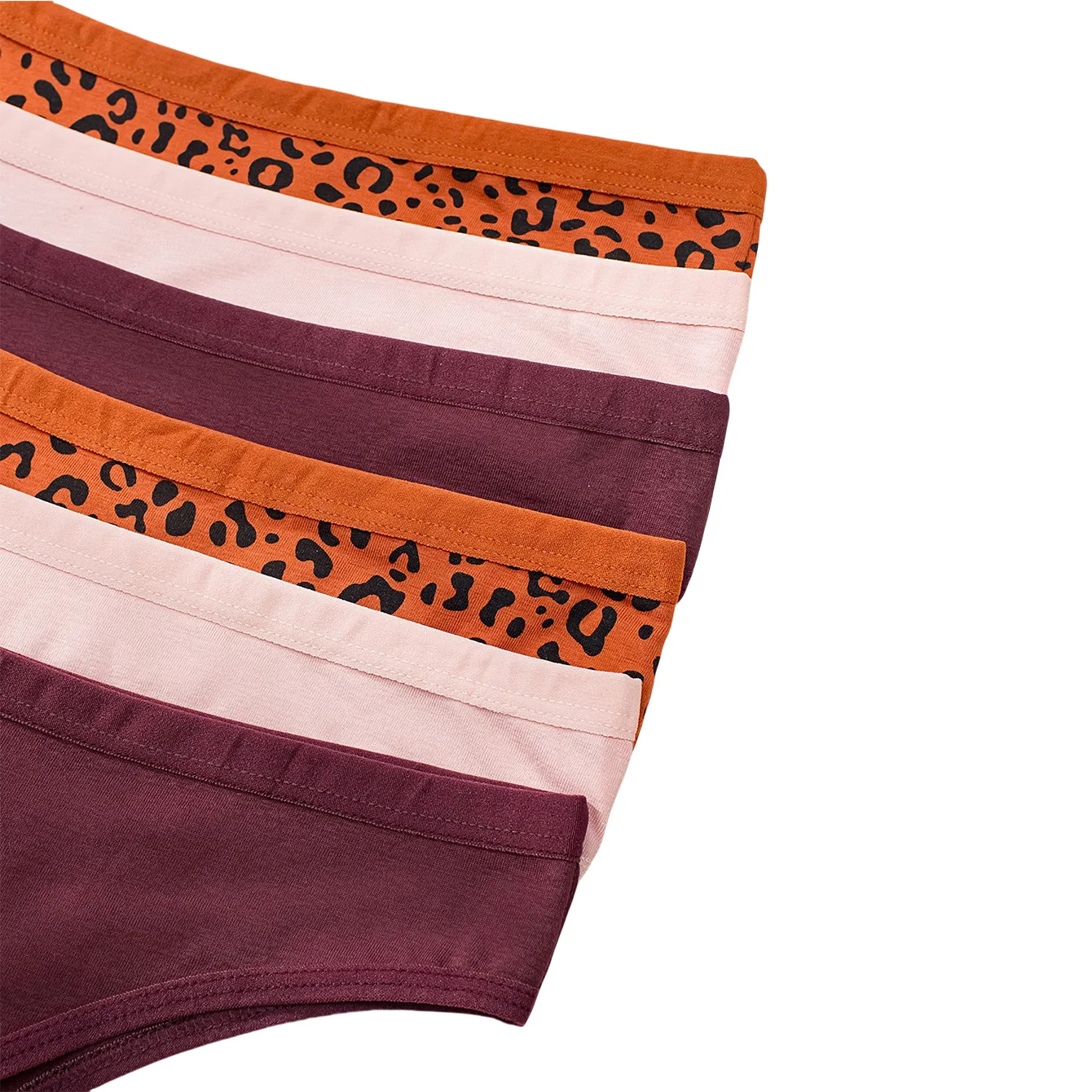 섹시하고 틈새시장을 위한 편안하고 자극적이지 않은 여성용 끈 팬티와 속옷 6쌍