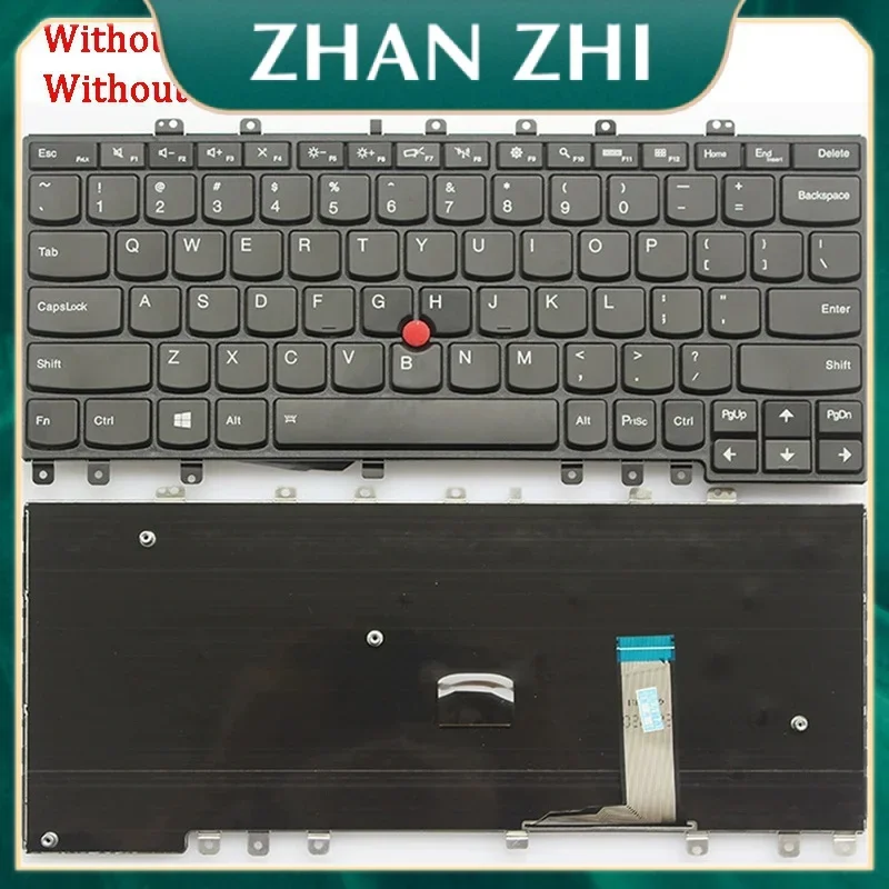 New Laptop Rreplacement Keyboard Compatible for LENOVO IBM ThinkPad S1 Yoga S240 Yoga 12