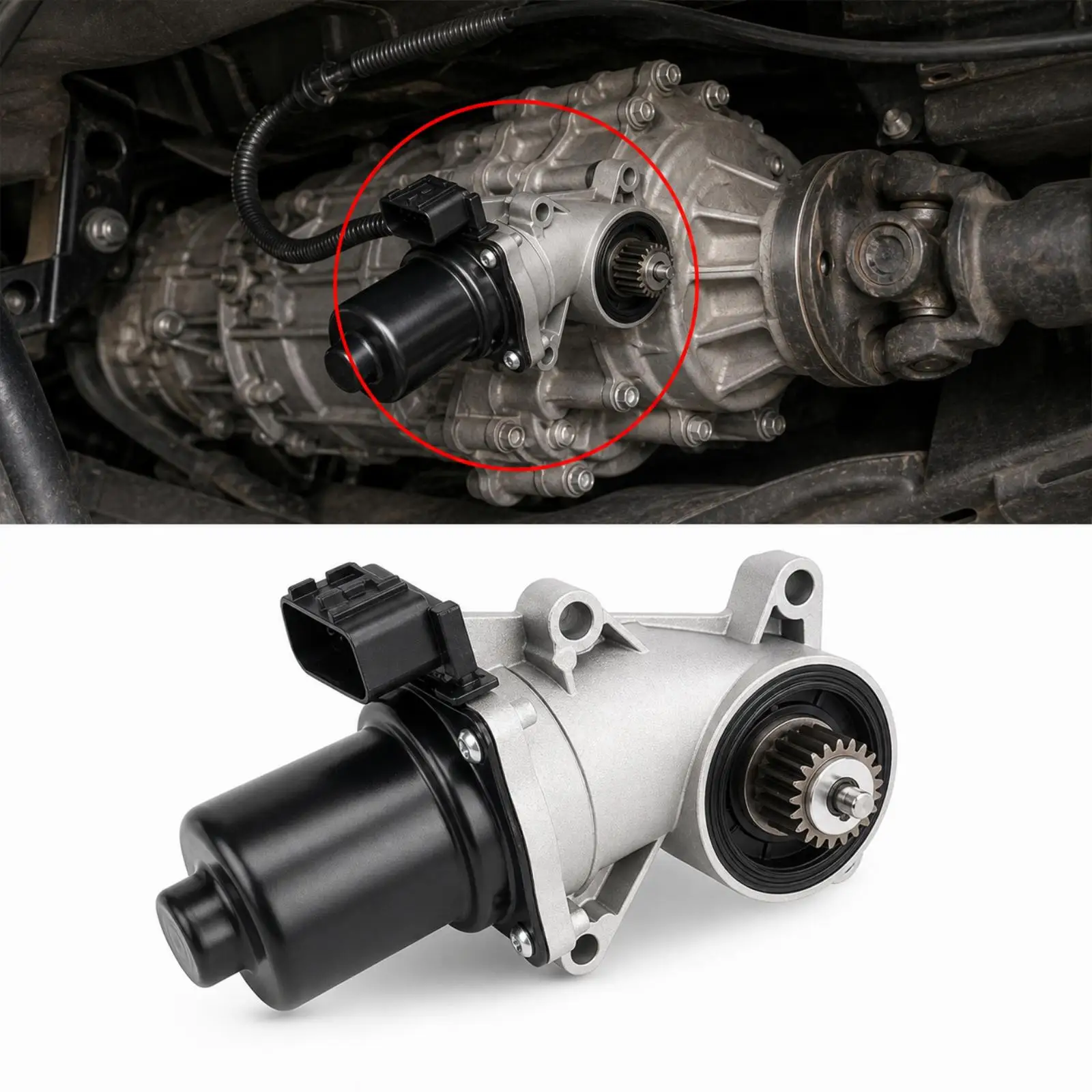 Transfer Case Shift Motor Sturdy Assembly Accessories High Performance Professional Components Metal 23369032 19258696 600-899