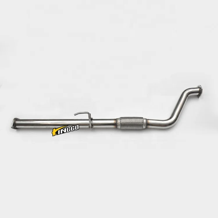 Stainless Front Pipe Exhaust Down Pipe For Hilux Vigo KUN1*R 2005-2014 2KD-FTV / 1KD-FTV 2.5L 3.0L