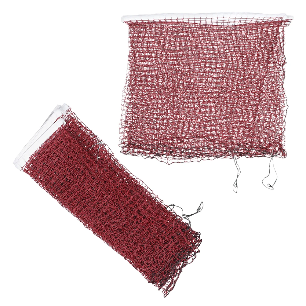 

2pcs Portable Badminton Net Lightweight Foldable Net for Playing Volleyball Backyard Tennis Compact Folding Badminton Set