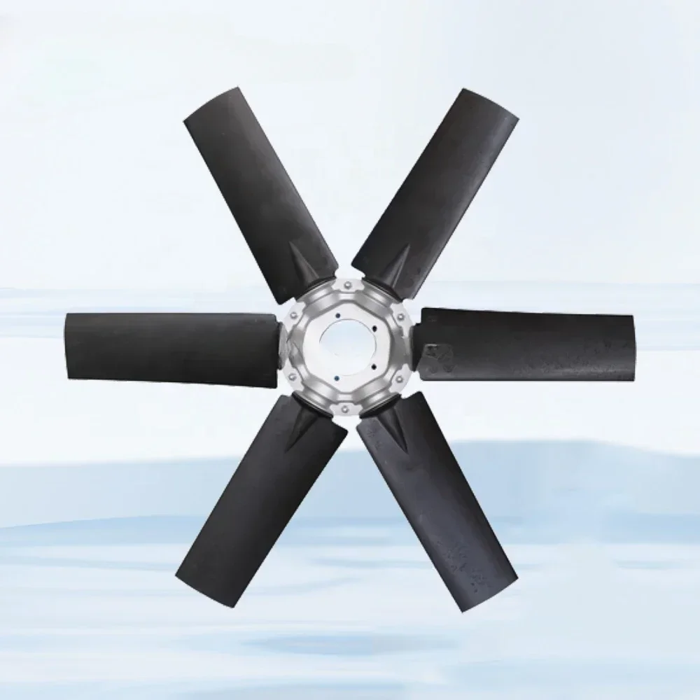 Axial Fan Impeller Airfoil Fan Blades Manufacturer for Industrial Fan Applications Plastic Chinese 1000~1295mm axial blades