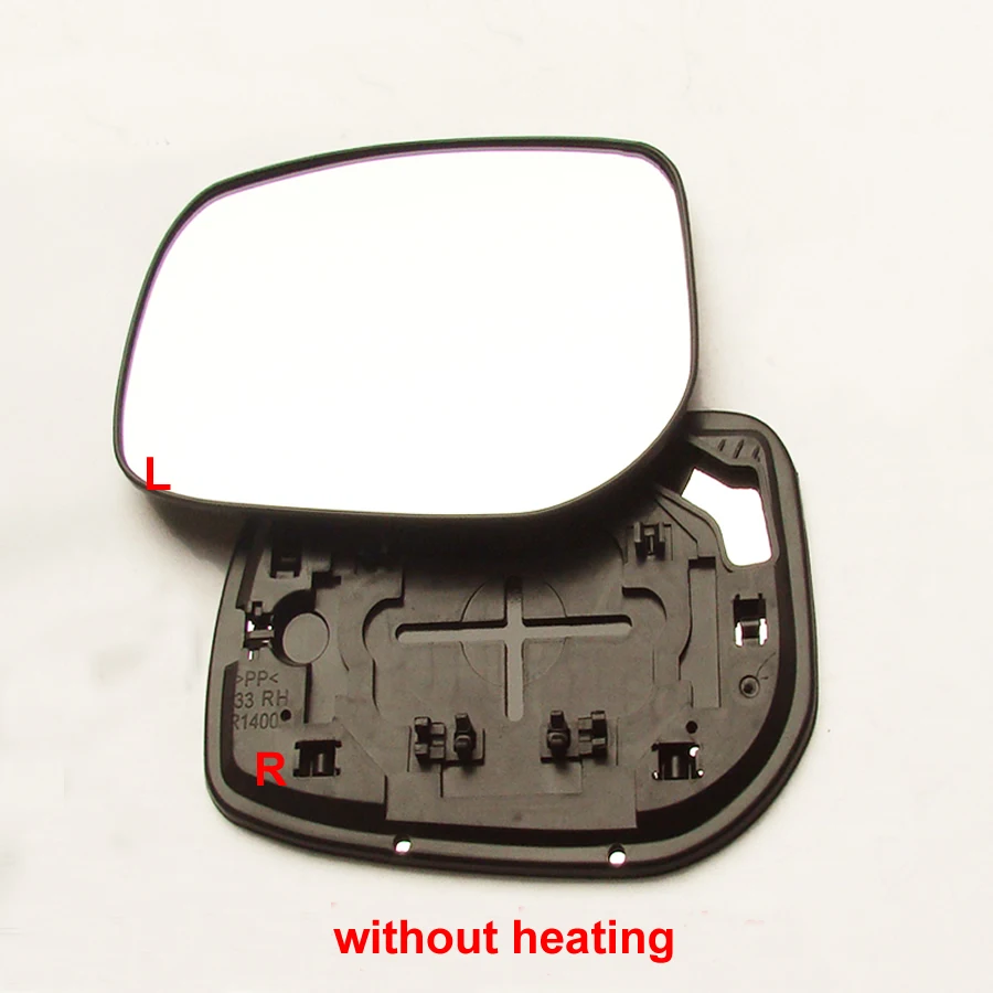Car Mirrors For Toyota Corolla / Corolla EX 2007-2013  Car Exterior Side Mirrors Reflective Lens Rearview Mirror Lenses Glass