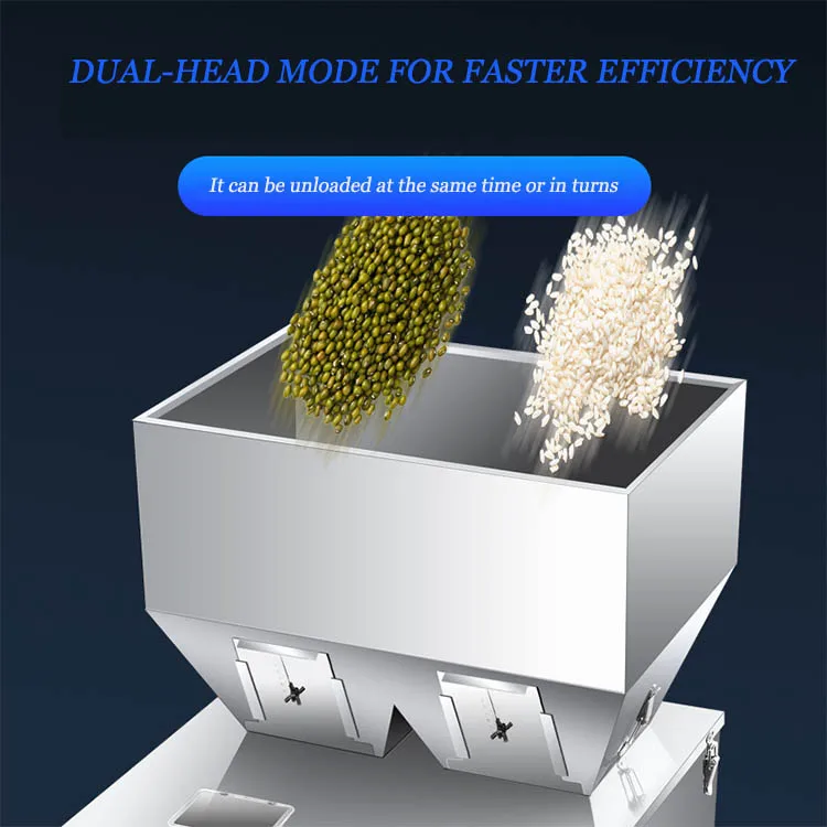 Multifunctional Granules Grains Nuts Legumes Powder Dispensing Machines Filling Machines Weighing and Packing Machines
