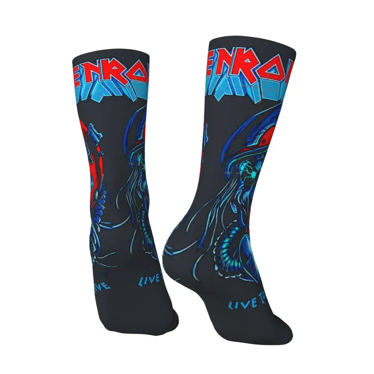 Trooper Metal 001 Crazy Men\'s  Socks Unisex i-iron maiden band Harajuku Seamless Printed Novelty  Crew Sock official-website