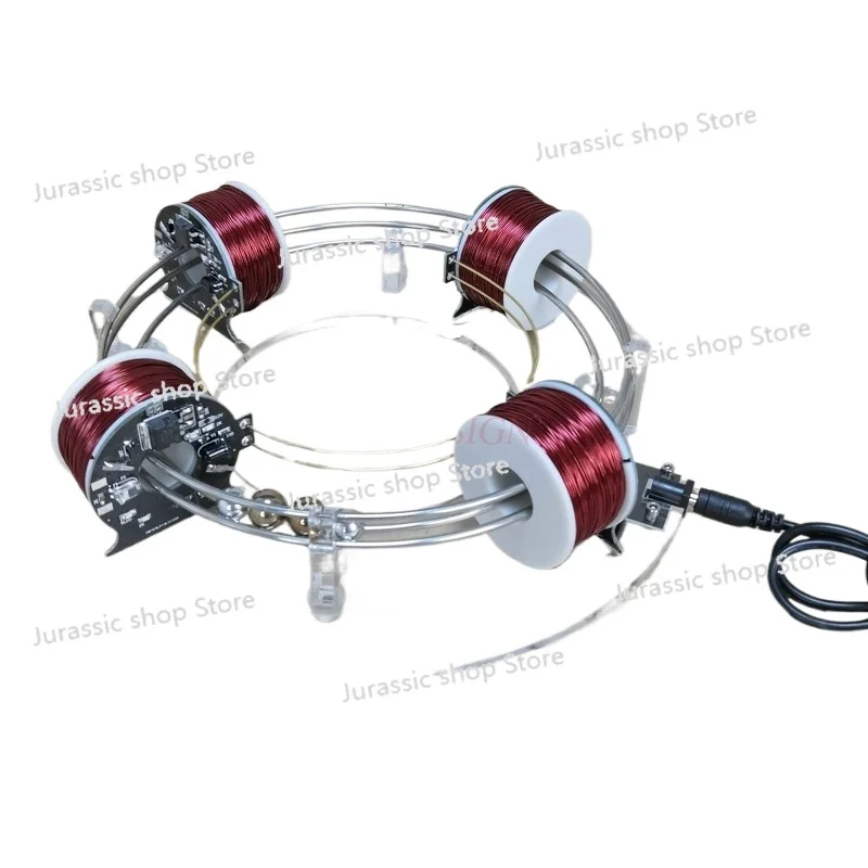 

Electromagnetic Cyclotron Ring Accelerator Scientific Experimental Equipment Novel and Exotic Physics Homemade Play Teaching
