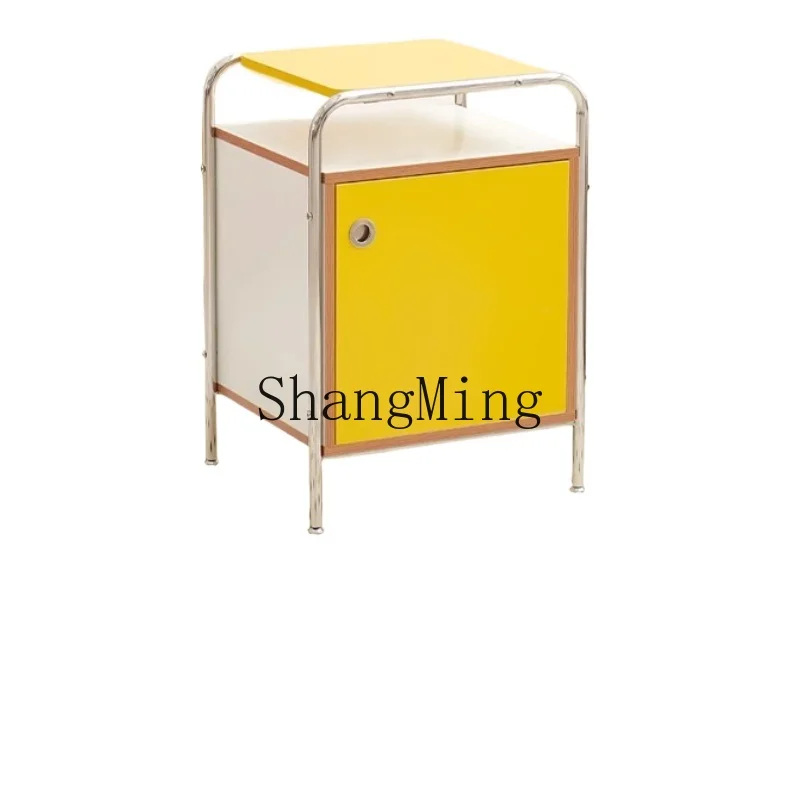 

LXY Home Living Room Sofa Bedside Cabinet Creative Small Dopamine Storage Shelf