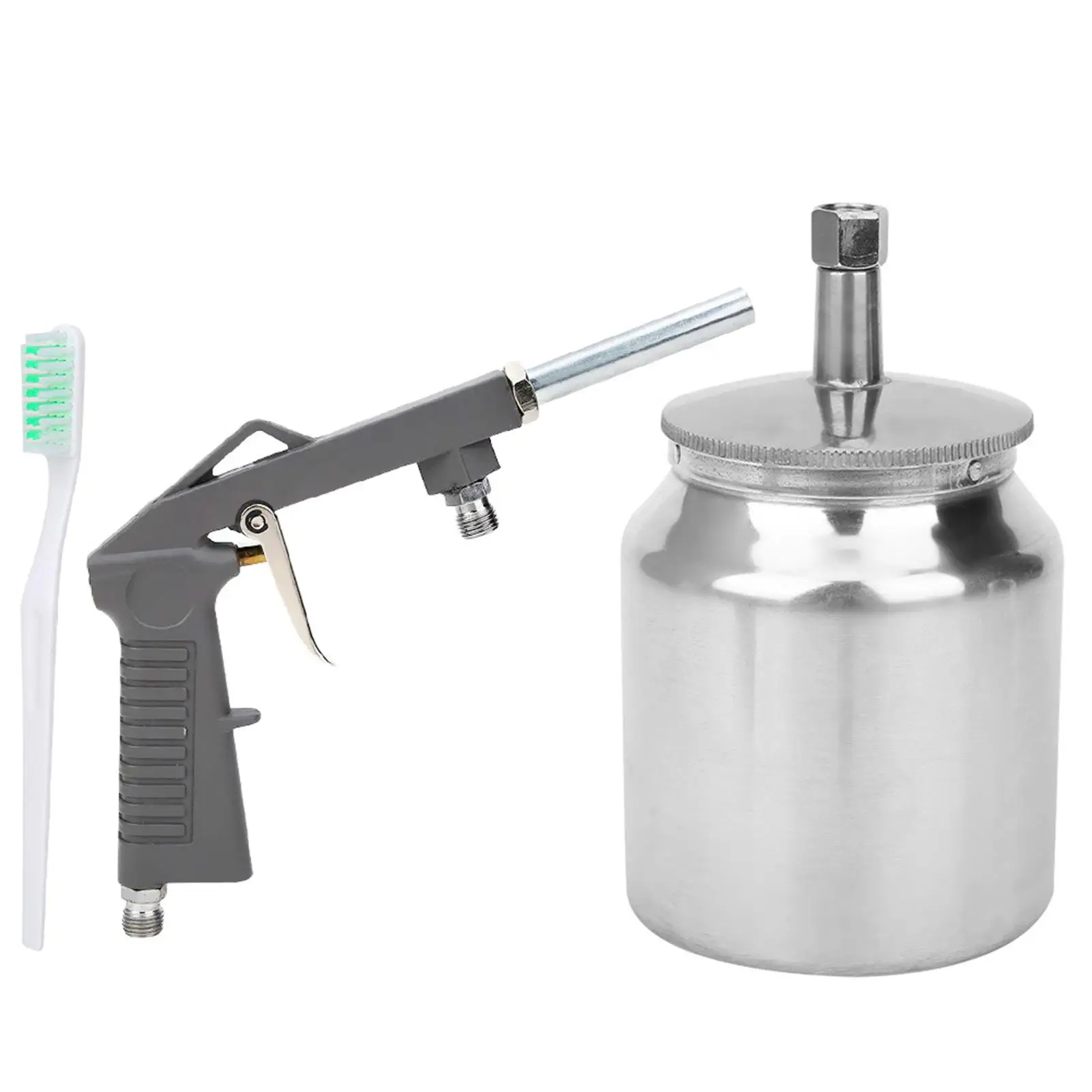 

PS-6 Aluminum Alloy Pneumatic Spray for Auto & Wall Painting, 30-120 PSI, Includes Suction Cup
