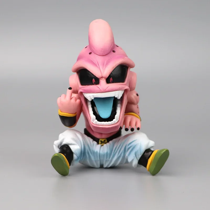 12cm Dragon Ball Anime Figure Son Goku Frieza Freeza Buu PVC Kawaii Action Figurine Model Ornament Dolls Toys Kid Christmas Gift