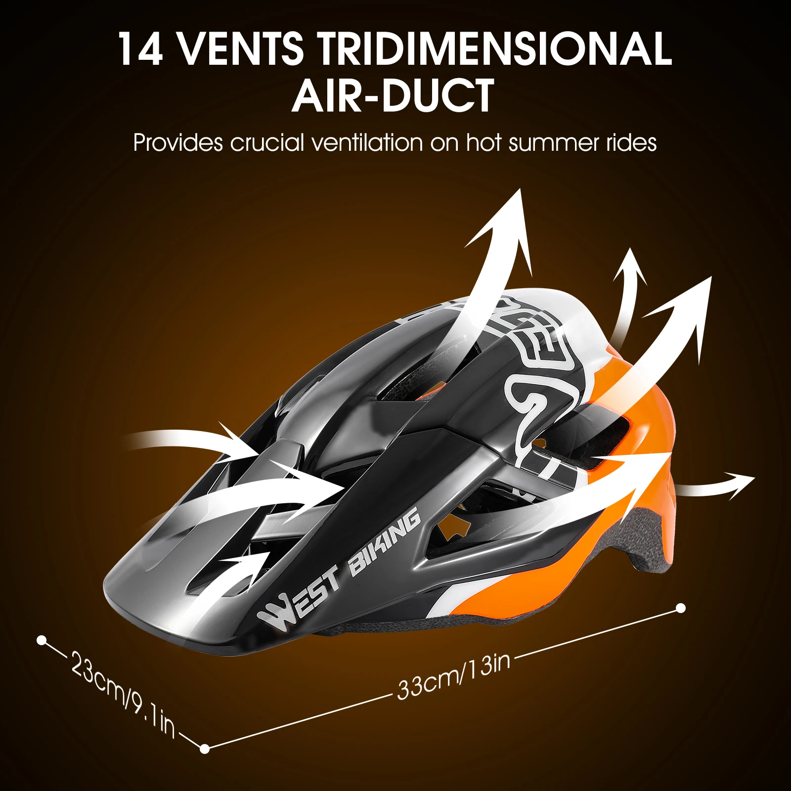 WEST BIKING Cycling Helmet Comfort Lining Lightweight Hollow Men Women Adjustable Riding Safety Cap MTB Bike Bicycle Helmet