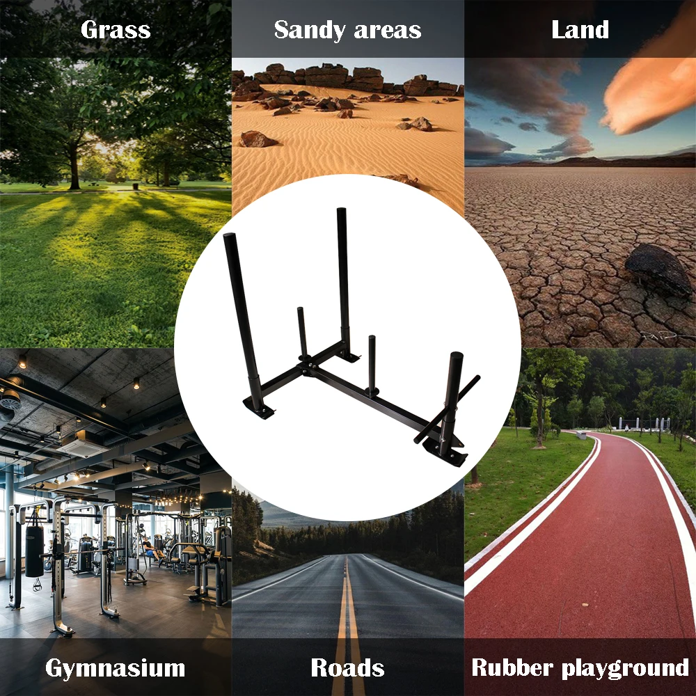 Professional Prowler Gym Workout Equipment Weight Sled for Pull Push Fitness Power Entertaining Sportspromote sales view 4