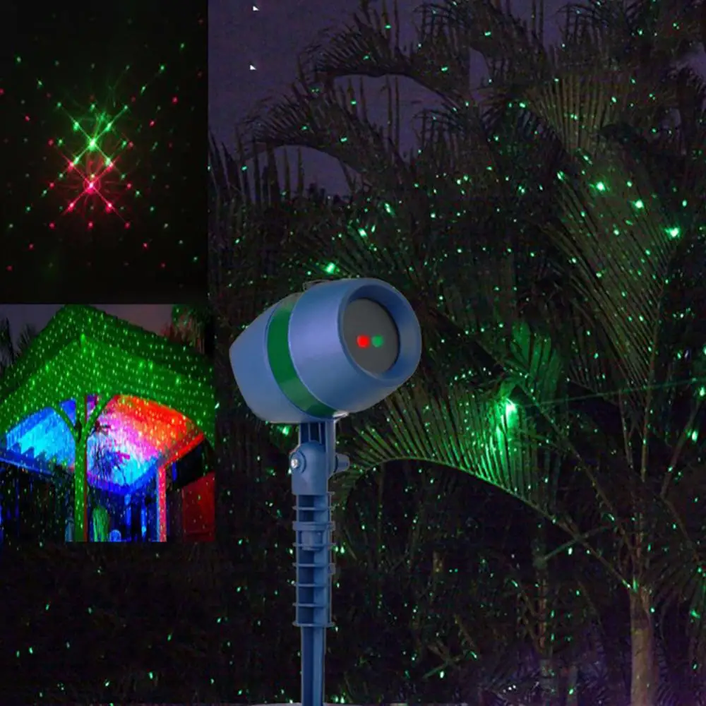 Imagem -02 - Lâmpada de Projeção de Estrelas ao ar Livre Usb Laser Spotlight Lâmpadas de Gramado de Natal Efeito de Iluminação de Palco Luz Noturna Atmosfera