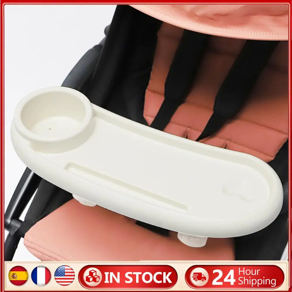 

3 In 1 Stroller Cup Holder Removable Universal Stroller Tray Stroller Snack Catcher and Drink Holder for Stroller Accessories