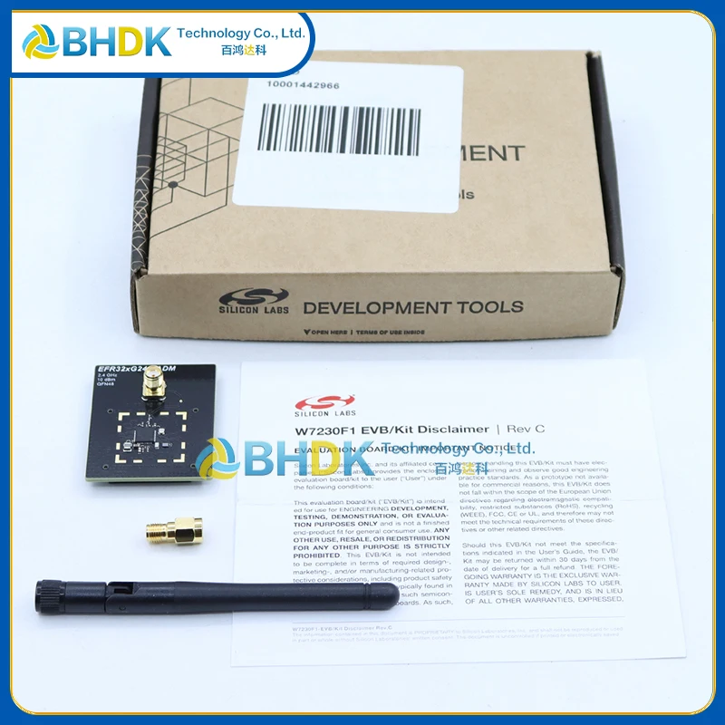 For Silicon Labs XG24-RB4198A Development Board Bluetooth® 5.x (BLE) Transceiver 2.4 GHz Evaluation Board