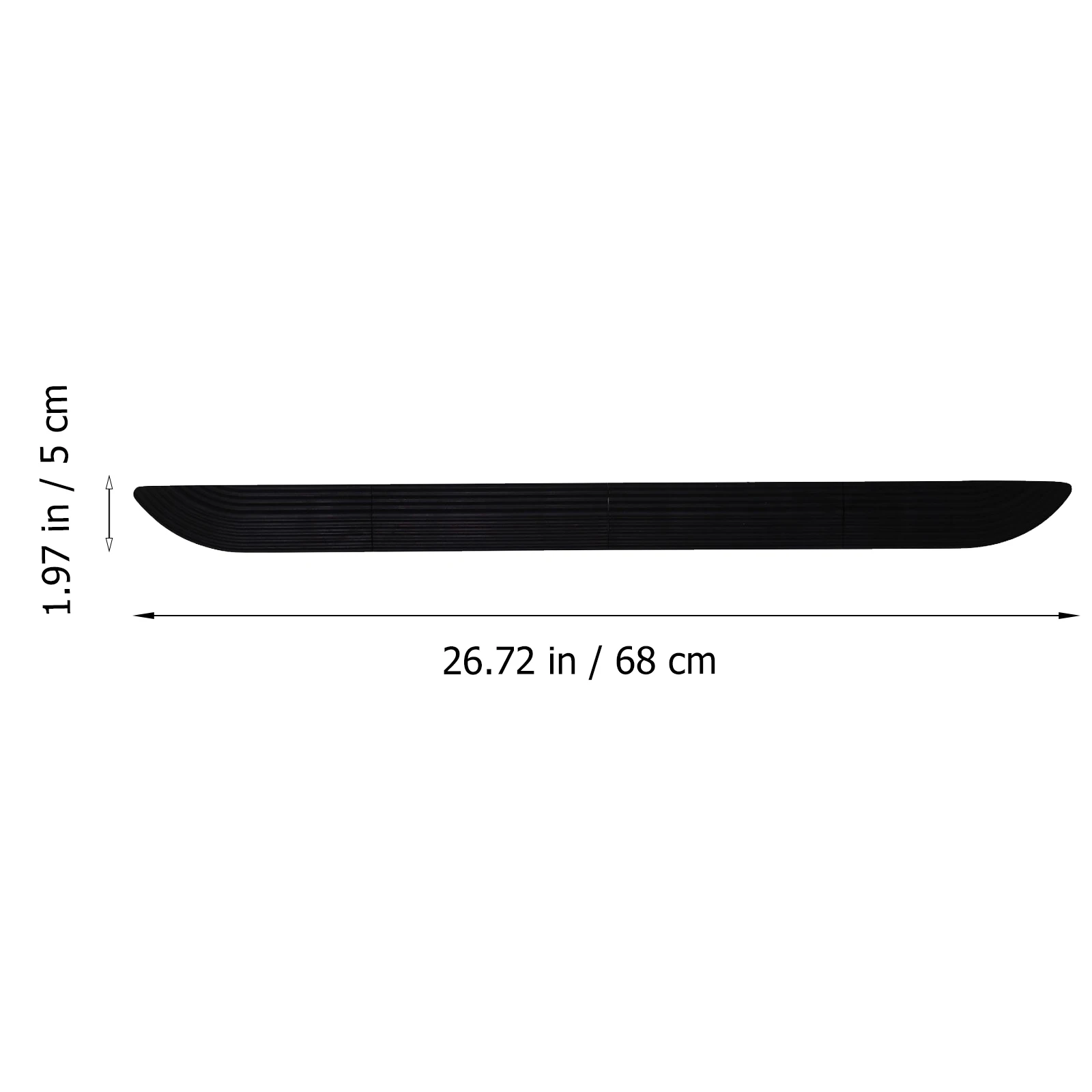 

Silicone Threshold Durable Sweeping Robot Ramp Cushion For Home Wheelchair Smooth Groove Surface Indoor Slope Ramp Mat Health