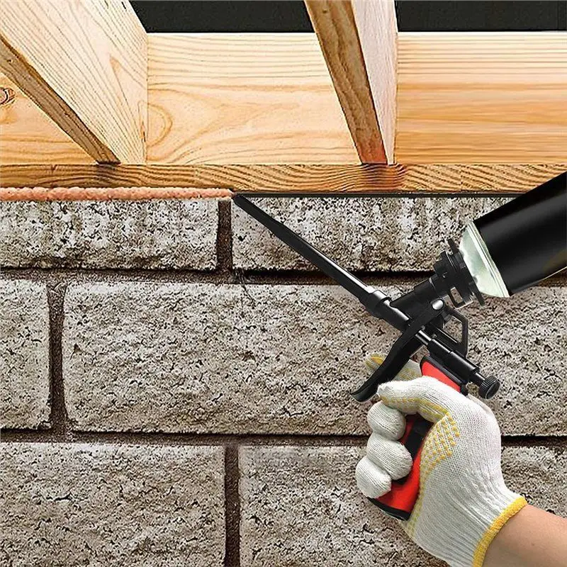 AEE2-Foam Gun, Professional Foaming Gun Heavy Duty PU Expanding Foam Gun Caulking Gun Spray Application Applicator