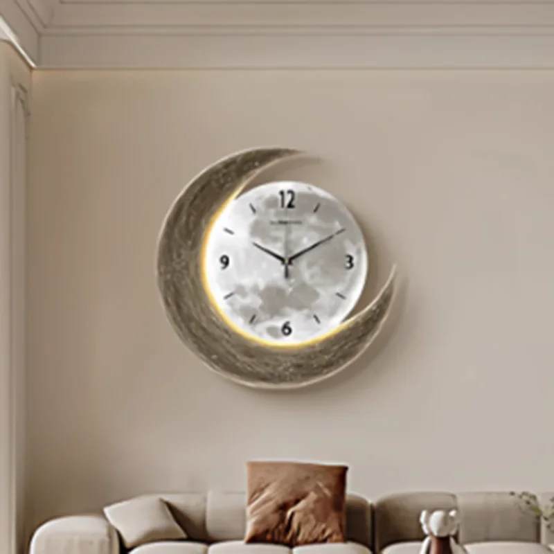 Xenomorph Aesthetic Wall Watch Creative Design Luminous Bedrooms Wall Clocks Luxury Modern Interior Reloj Pared Room Decorations