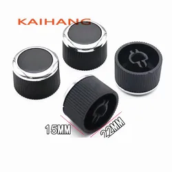 1PCS 22X15MM Car-DVD auto audio CD player volume adjustment switch car navigation Universal knob cap