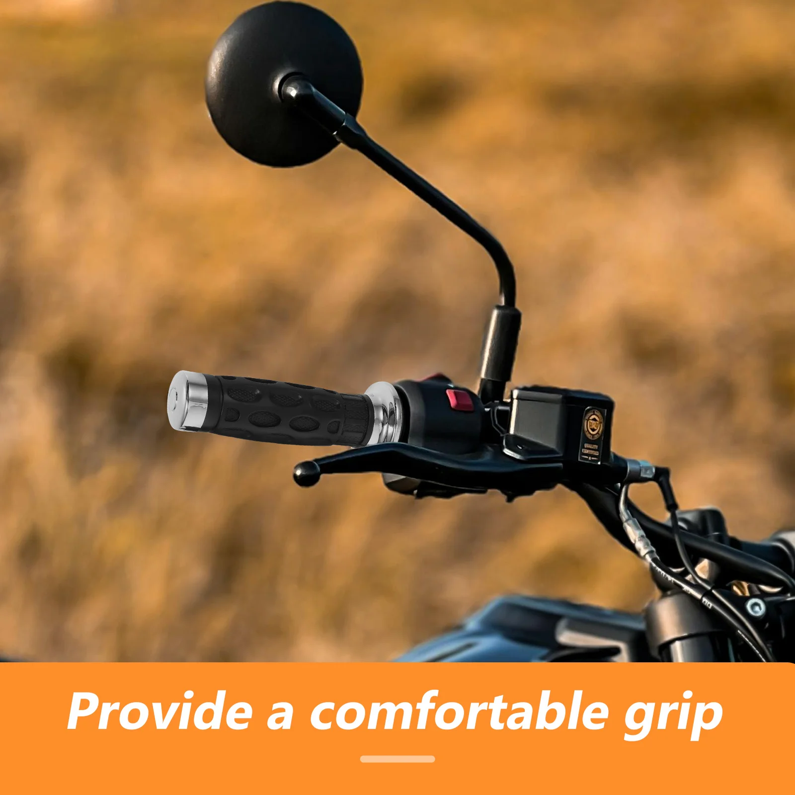 

2pcs Handlebar Durable Replacement Hand Grips For Accessories Motorcycle Handle Protector Part Motorcycle Part