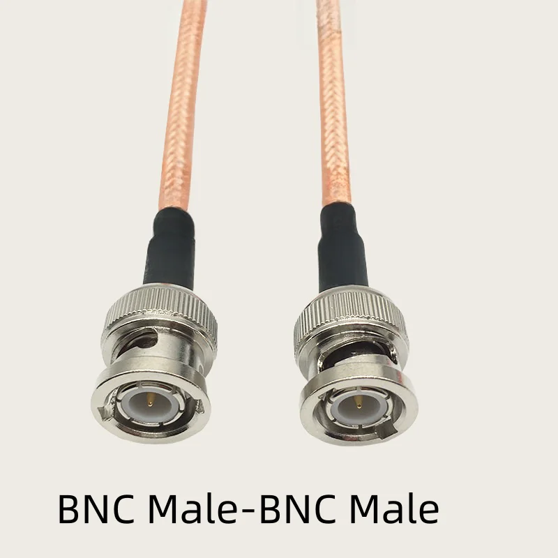 RG142 BNC to BNC Male plug & Female jack right angle Connector 50ohm RF Coaxial Pigtail Jumper Cable