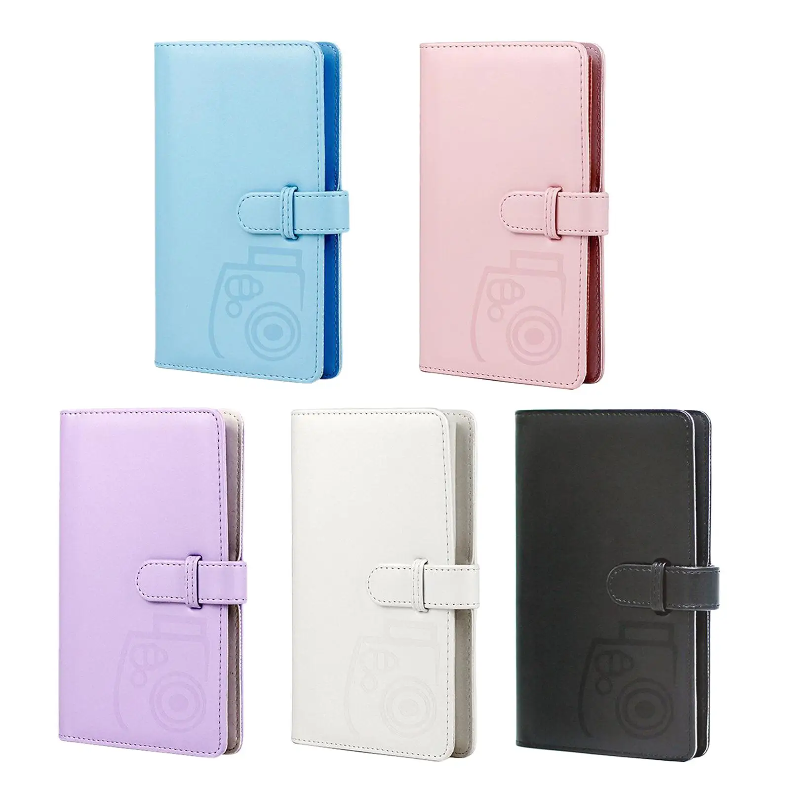 Mini PU 96 Photos Album Storage Book Instant Camera Photograph for Family