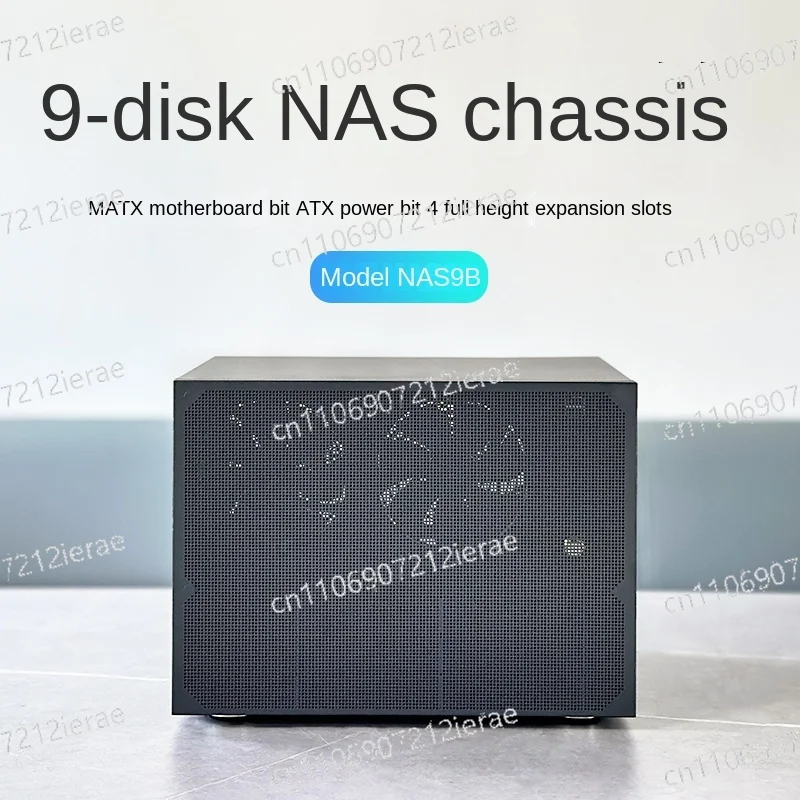 Chassis, 8-bay 9-bay MATX Motherboard, ATX Power Supply Group, Home Rack, AIO Server, Full Height PCIE