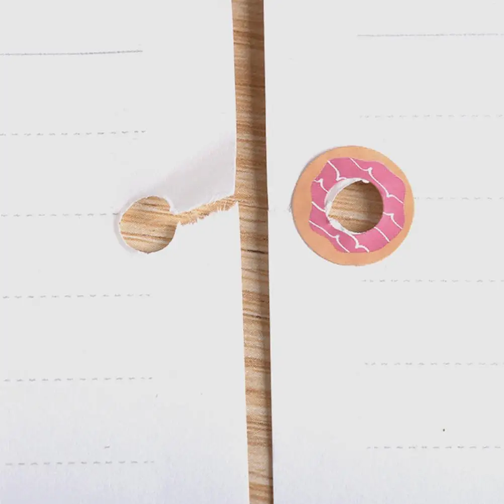 20 Pcs Hole Punch Protector Stickers Paper Reinforcement Binder Repair Loose Leaf Perforation Durability Compatibility