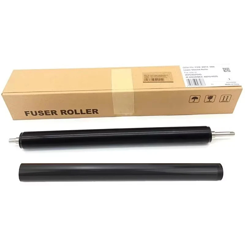 

1Set CET Fuser Lower Pressure Roller and Fuser Film for Canon 2535 2545 4025 4035 4225 4235 4251 FM4-7897-FILM FC9-8974-000