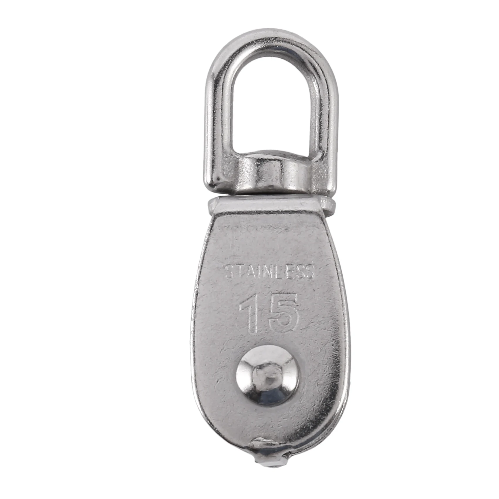 FLYY-Crane Seilzugblock M15 Hebekran-Drehhaken Einzelner Seilzugblock Hängendes Drahtseil-Zugrad 30 Stück – Detail 5