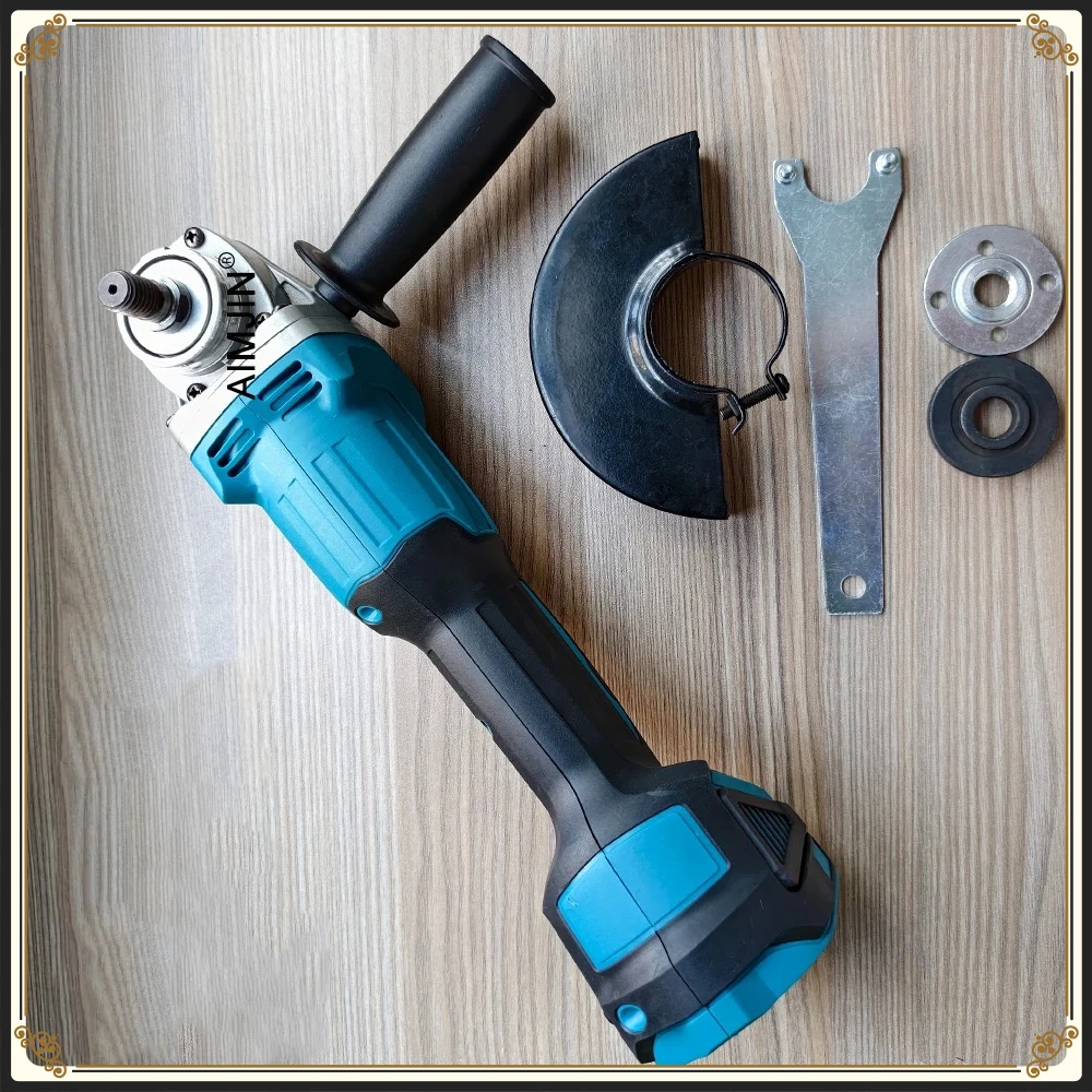 DGA402 Angle Grinder Rechargeable Multifunctional Four-inch Lithium Battery Cutting Machine Electric Grinder