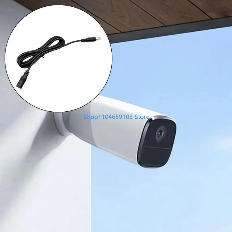 DC5.5MM x 2.1mm nữ đến nam mở rộng cáp nguồn cung cấp cáp mở rộng cho dải đèn LED