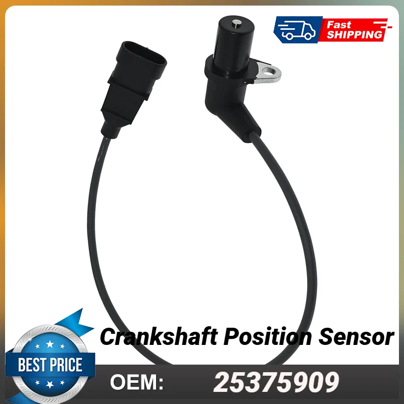 25375909 Sensor de posição do virabrequim compatível com Wuling Changan 462 Great Wall Jinbei