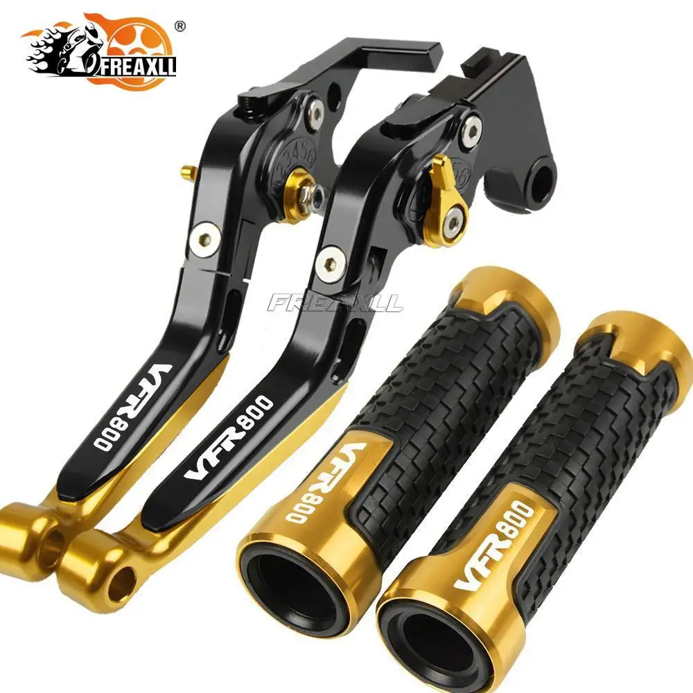 VFR 800 For HONDA VFR800VTEC VTEC 2002 2003 2004 2005 2006 2007 2008 Motorcycle Brake Clutch Levers Handlebar Hand Grips Ends