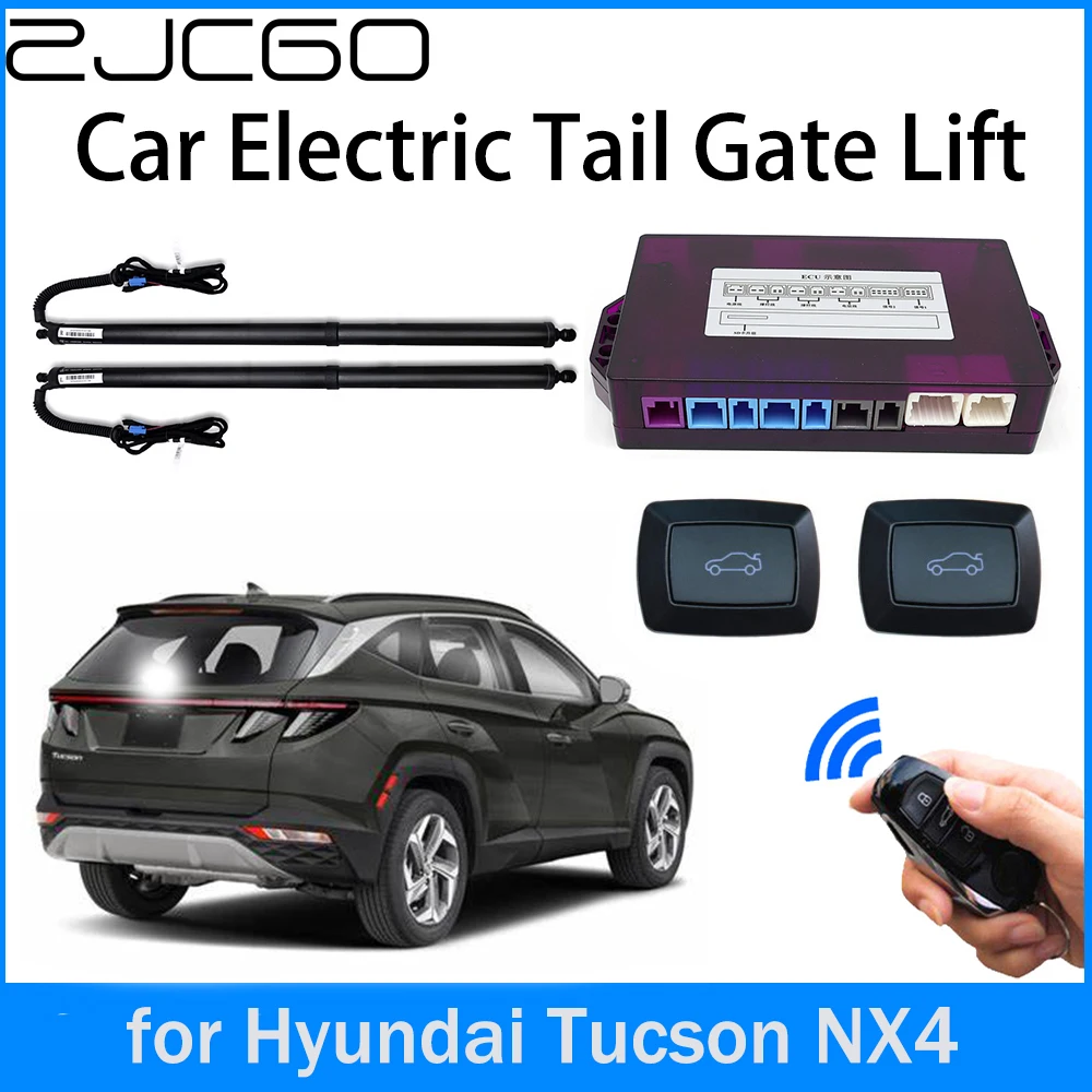 

ZJCGO Car Power Trunk Electric Suction Tailgate Intelligent Tail Gate Lift Strut for Hyundai Tucson NX4 2021 2022 2023