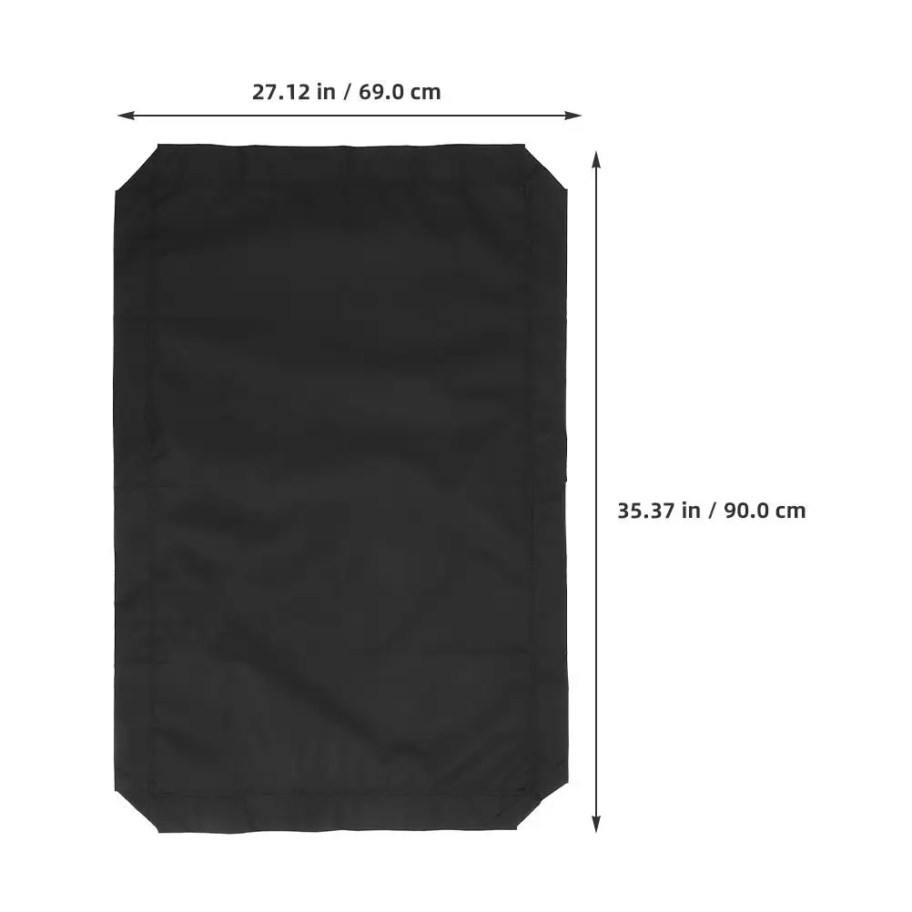 

Pet Camp Bed Breathable Mesh Small Replacement Cover Washable Elevated Dog Indoor Outdoor Use Durable Material