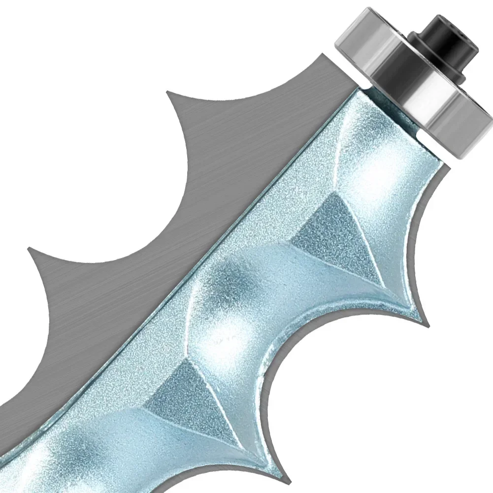 

8 мм 12 мм 12,7 мм хвостовик с двумя бусинами и двумя канавками, большие формовочные фрезы, набор линейных ножей, деревообрабатывающий резак