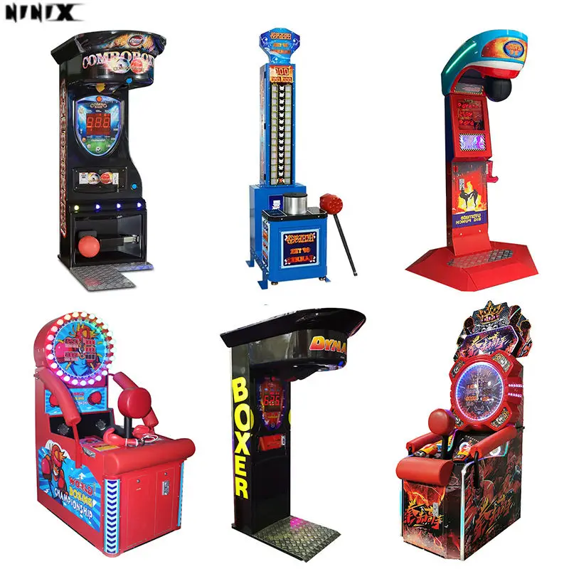 Najpopularniejszy automat arcade na monety do boksowania, redukujący stres, do testowania siły bokserskiej i jako konsola do gier rozrywkowych.