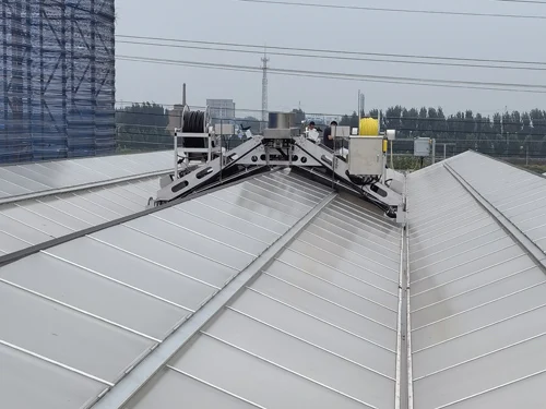 New Condition Greenhouse High Pressure Washer 7600W Cold Water Cleaning Auto System Deck/Roof Cleaning Movable