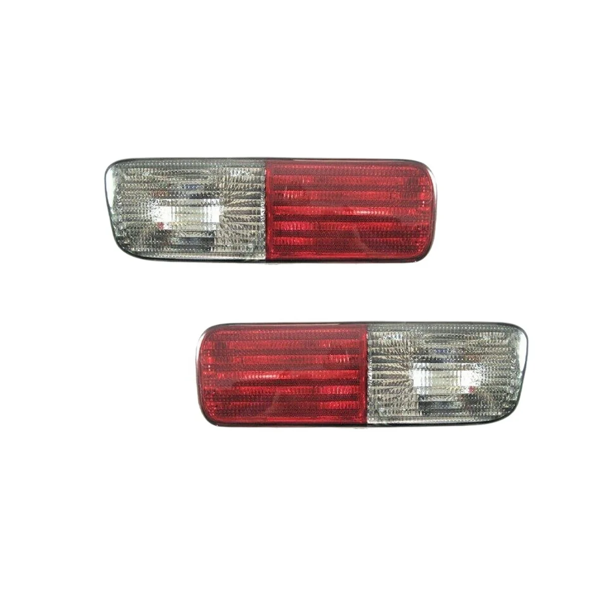 

1Pair Rear Bumper Reflector Turn Signal Indicator Brake Lamp Brake Reverse Lamp for Land Rover Discovery 2 XFB000720