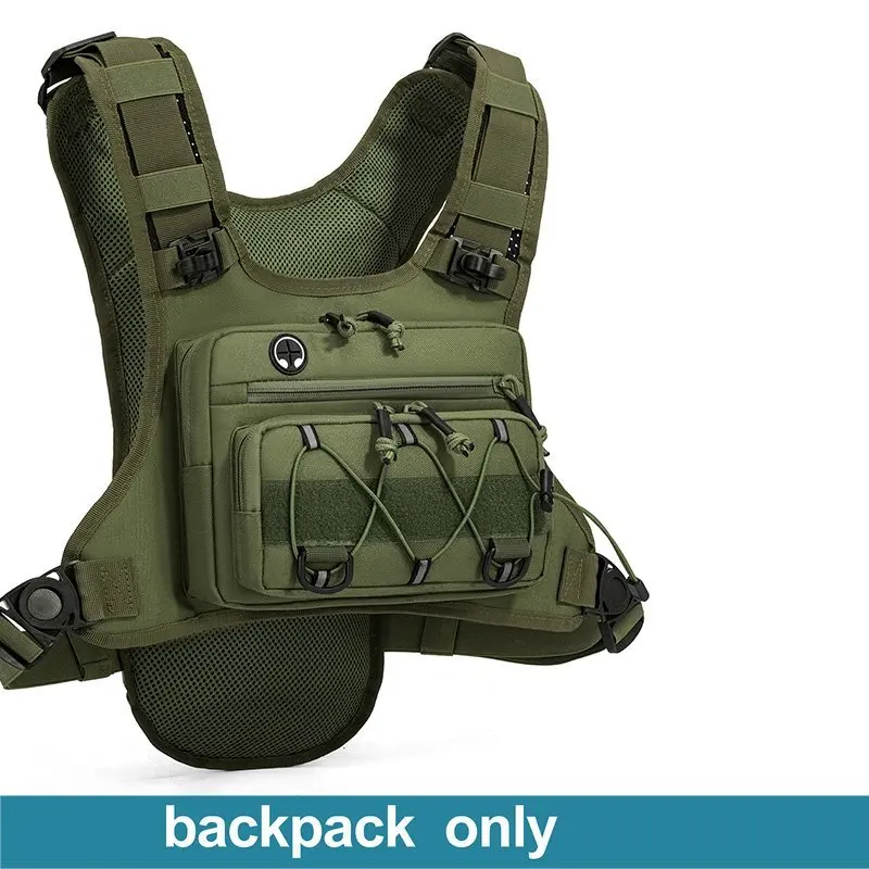 Laufbrusttasche mit Hydratationssystem für Radfahren, Wandern, Fahrradrennen, Marathon, Sporttasche für Männer und Frauen, Taktische Tasche, Camping-Rucksack