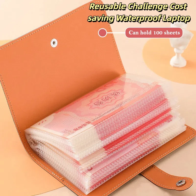 100Envelopes Money Saving Reusable Challeng Saving Money Notebook Savings Binder Budget Savings Challenges Book