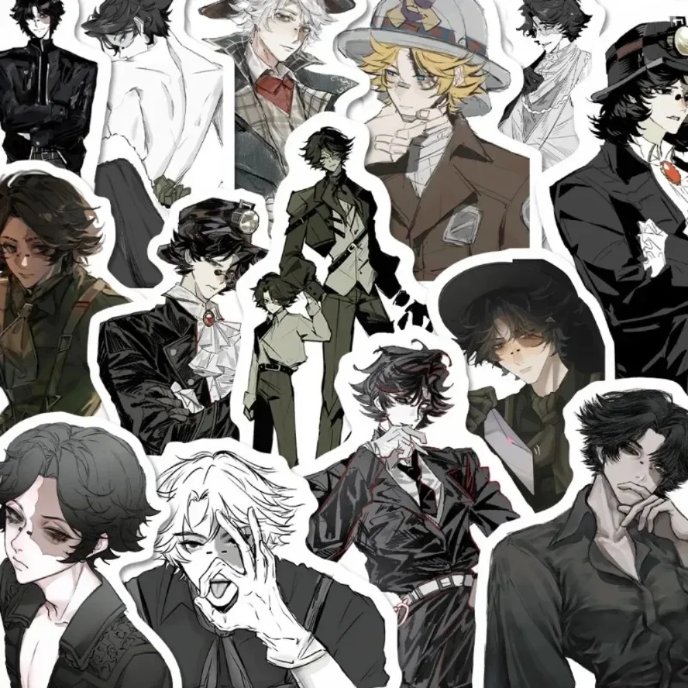 10/62 قطعة لعبة الكرتون الهوية الخامس أنيمي ملصقات نورتون كامبل Q نسخة الشارات للهاتف المحمول الغيتار دفتر DIY المشجعين هدية