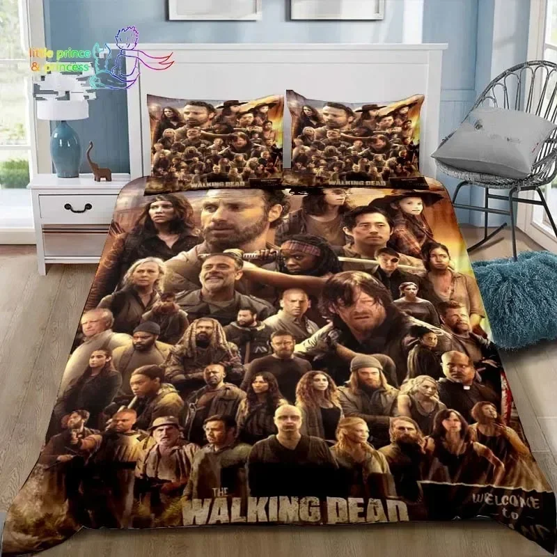 Walking Dead Daryl Dixon Wings Mark Bedding Set Single Twin Full Queen King Size Bed Set Adult Kid Bedroom 3D Print