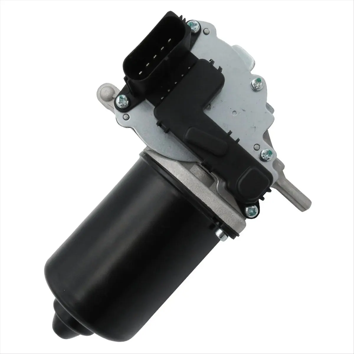 #43W (Black & Silver-Gray)Car Front Windscreen Windshield Wiper Motor for Ford Fiesta MK5 LHD,Automotive Parts & Accessories
