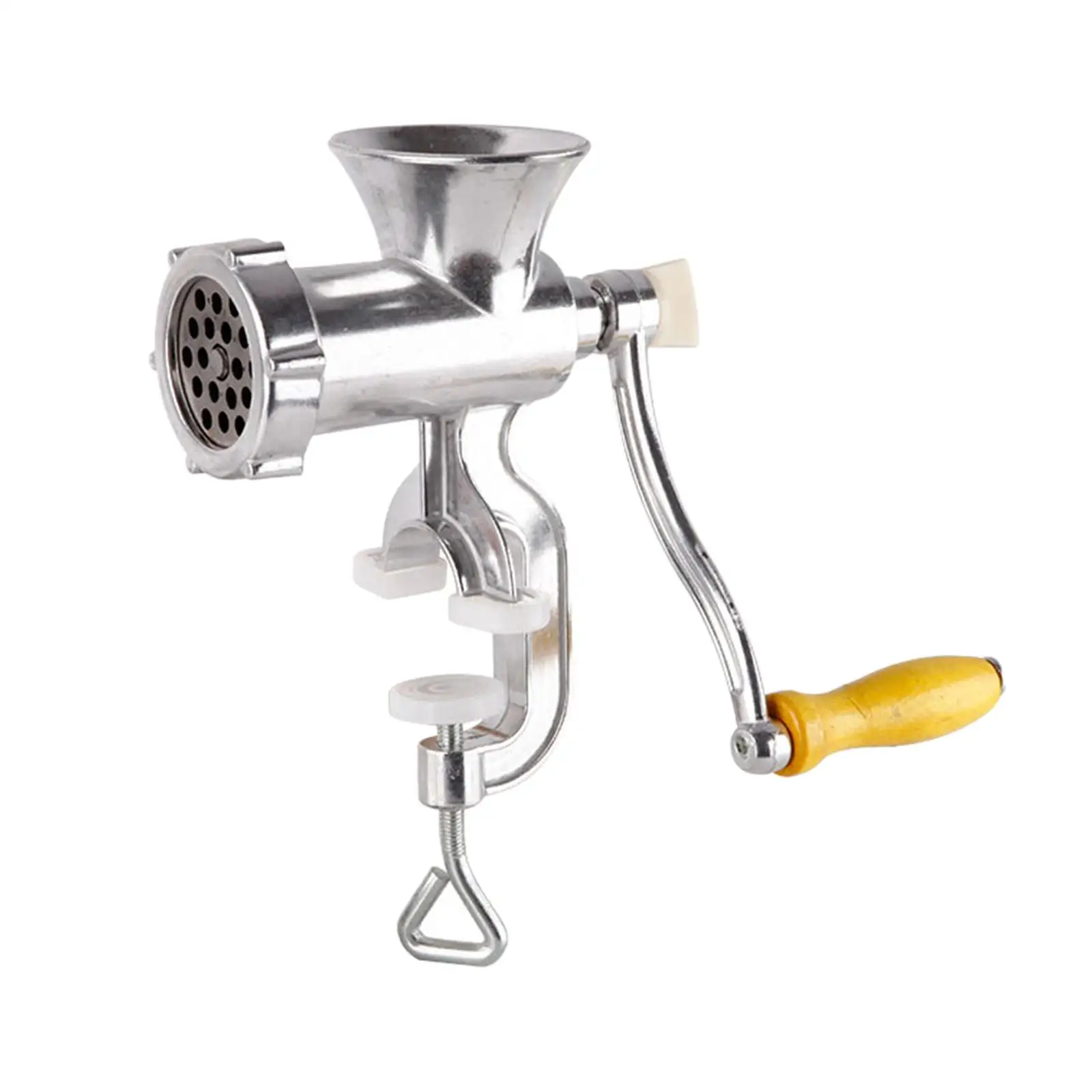 Aluminum Alloy Manual Meat Grinder Hand Operated Mincer Food Processor Kitchen Chopper for Household Cooking