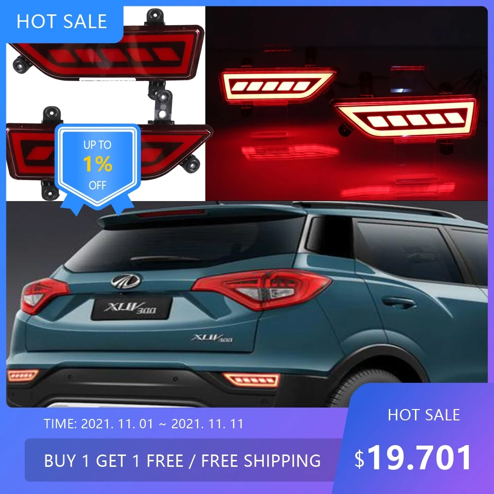 

Задний фонарь для Mahindra XUV300, светодиодный, 2018-2020 гг., автоаксессуар, задний фонарь Mahindra XUV 300