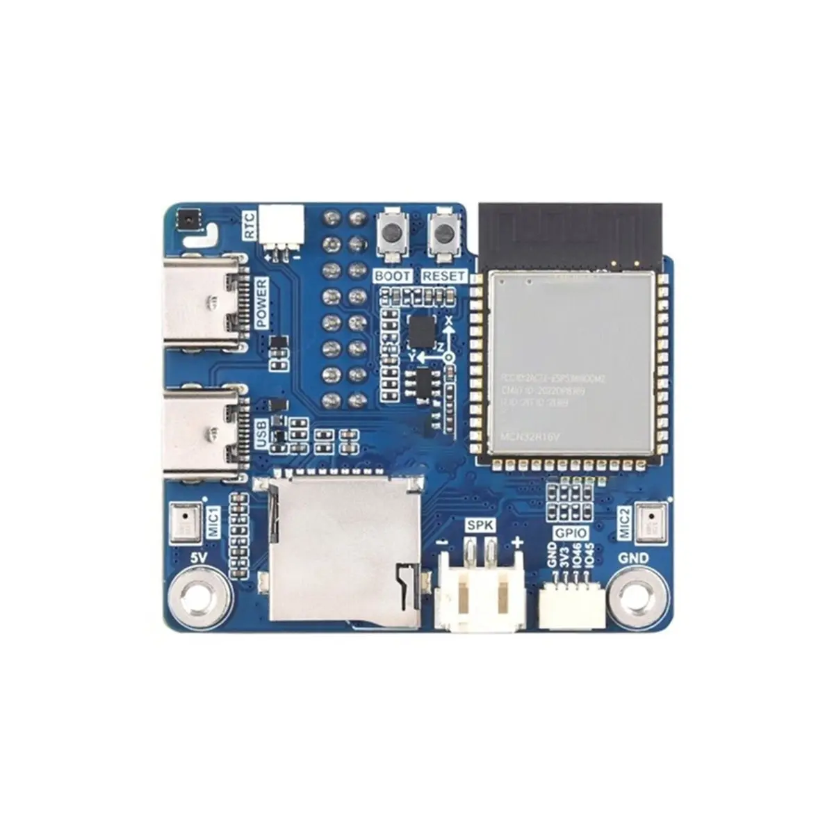 For ESP32-S3 RGB Matrix Driver Board,Onboard Dual Microphones Array,for 2.4 GHz Wi-Fi & Bluetooth 5 ,Voice Interaction