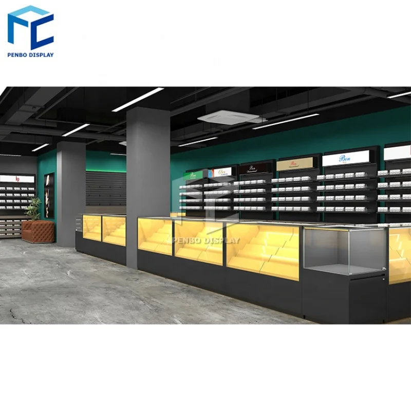 

2025customized. retail dispensary furniture smoke shop showcase display cases smoke shop display furniture Smoke Shop